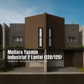 Kartasura, Ngabeyan. Rumah Industrial Mewah 3+1 KT + Private Pool