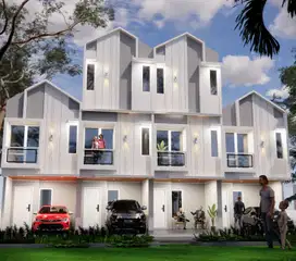 Di jual  rumah baru 2 Kamar tidur dekat kantor BPOM Percetakan Negara