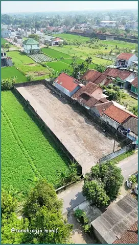 Tanah Hook Palagan, Mangku Jalan Aspal Jogja, Dekat Eskala
