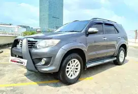 Toyota Fortuner G Lux Tahun 2012 Automatic Abu abu Metalik