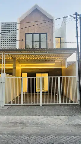 DIJUAL RUMAH BARU MINIMALIS FULL FURNISH AREA RUNGKUT