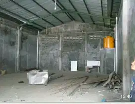 Dijual gudang 12x25 di pergudangan bumi benowo  hanya 2,4 M