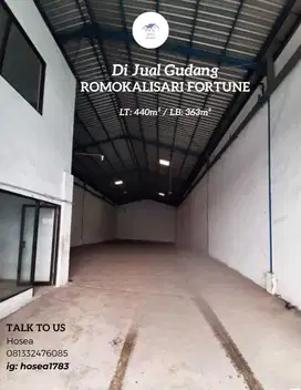 Gudang Siap Pakai Romokalisari Dekat Akses Tol Surabaya Barat