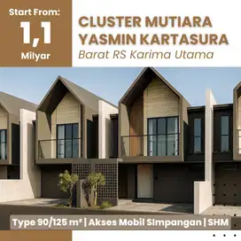 Kartasura. Rumah Cluster Dekat Kampus UMS, UIN, Amikom