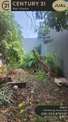DIJUAL TANAH DI KOMPLEK BULOG PONDOK MELATI BEKASI