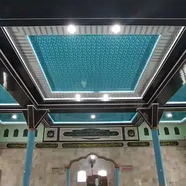Partisi Jasa Tukang Pasang Wall Moulding Sekat Plafon PVC GRC Gypsum