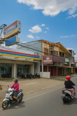 Jual Ruko Komersil Poros Jl. Urip Sumoharjo, Sangat Cocok Usaha. SHM