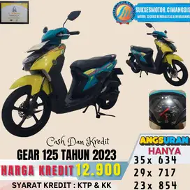 GEAR 125 TERMURAH CASH/KREDIT CASH/KREDIT PROMO UNIT LAINYA KLIK PROFI
