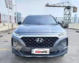 Hyundai Santa Fe XG Diesel Tahun 2018 Automatic Abu abu Metalik