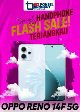 PROMO HP OPPO RENO 14F 5G || RAM 12+12 || BISA CICILAN KTP AJA
