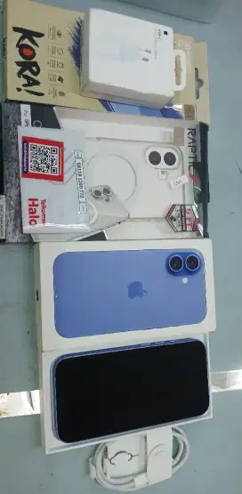 Iphone 16 basic 256GB ibox baru beli 7 hari berjalan