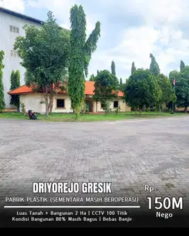 Jual Pabrik yang masih beroperasi Driyorejo Gresik