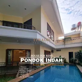 DISEWAKAN RUMAH DI KAWASAN PONDOK INDAH