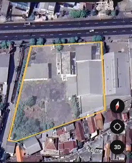 Dijual Tanah Bangunan Komersial Area Raya Kletek Taman Sidoarjo Strgis