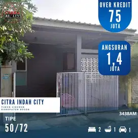 Dijual over credit rumah dicitra indah city rumah siap huni