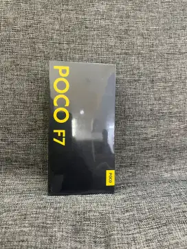 NEW POCO F7 5G 12/512 GB SEGEL ORI BLACK
