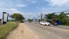 Dijual tanah industri jl raya Serang Ciruas akses container 40feet