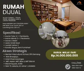 DIJUAL RUMAH – POSISI HOOK, HALAMAN LUAS & LOKASI PREMIUM!
