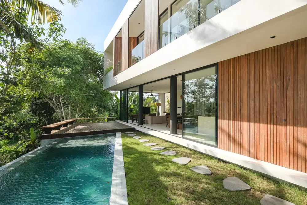 Brand New Villa 3 Bedroom view sawah di Pantai Nyanyi Bali