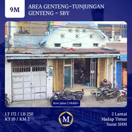 Rumah Area Genteng Tunjungan Surabaya Pusat dkt Embong Malang Praban