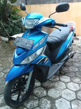 Mio J Tahun 2012 Biru Mulus Original