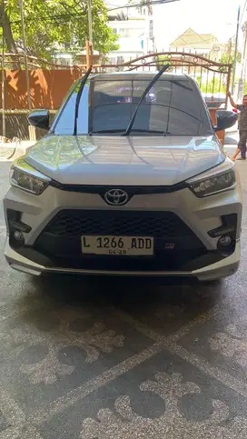 All new toyota Raize 1.0 turbo GR twotone Silverhitam 2023 plat L