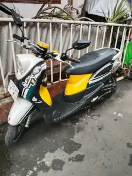 Yamaha Fino th 2013 plat 2028 PJK pnjng baru bayar mesin halus