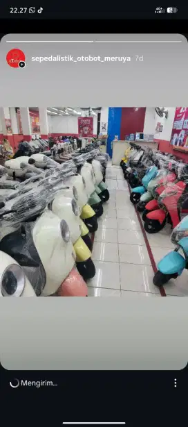 Sepeda listrik moda 2  gofar
