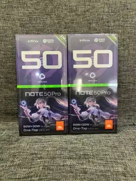 NEW INFINIX NOTE 50 PRO 8/256 GB SEGEL ORI UNGU