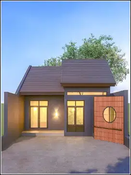 Tempel Sleman, Dijual Rumah Jogja SHM Pekarangan Model Japandi Type 50