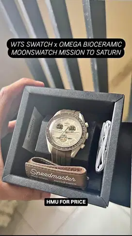 Jam tangan omega : SWATCH x OMEGA MISSION TO SATURN