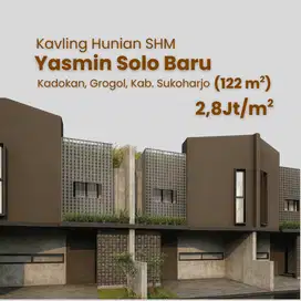 Area Solo Baru - Tanah SHM Kadokan, 122 m2, Rp. 2Jtan/m2