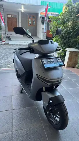 Honda listrik cuv'e plat baru saja datang