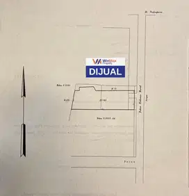 Dijual Tanah Pergudangan Kalimas Barat cocok utk gudang, ekspedisi, dl
