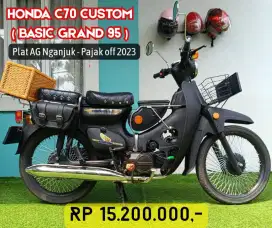 Honda C70 Custom (Basic Grand 95) - Klasik Mesin Enak