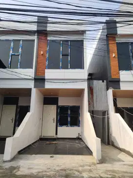 rumah mewah 2 lantai di pisangan baru dekat stasiun jatinegara jakar