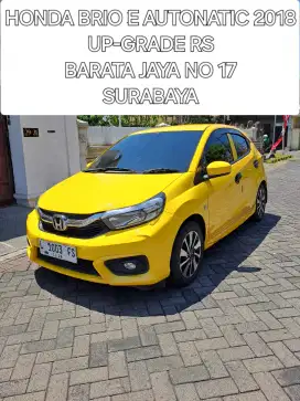 (UP-GRADE RS) HONDA BRIO E AUTOMATIC 2018