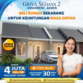 Rumah SUbsidi Murah DP Hanya 4 Jutaan di Bawen Ungaran