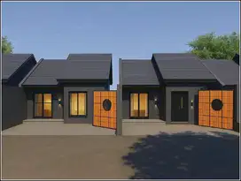Sumberarum Moyudan, Rumah Jogja Model Japandi SHM Dekat Pasar Godean