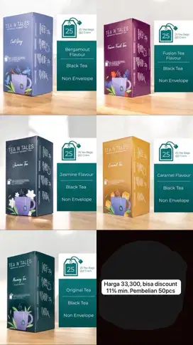 Indonesian Premium Tea by Tea N Tales (Cocok untuk HORECA/hampers/prib
