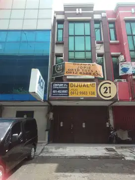 Ruko Boulevard Timur Kelapa Gading 3Lt Eks Cafe & Kantor