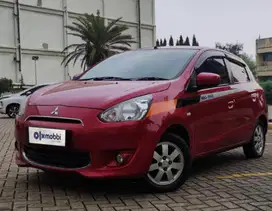 TDP 4,JT Mitsubishi Mirage 1.2 Exceed Bensin-AT Merah 2014