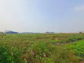 Tanah Lahan Industri 5000m2 Dalam Kawasan Aman Di Legok Tangerang