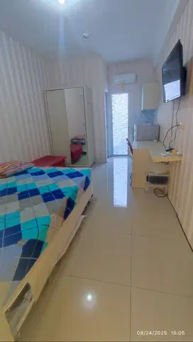 Langka! Apartemen 1BR SHM, Full Furnished, Bisa KPR, Lokasi MERR
