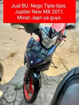 DIJUAL MOTOR JUPITER MX NEW TAHUN 2011