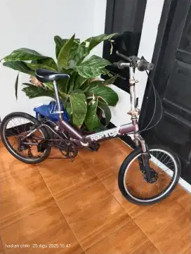 Sepeda lipat raptor size 20 inch