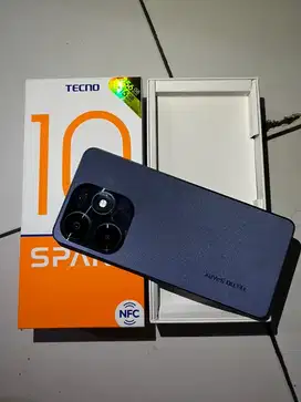 Tecno spark 10pro 8/256 fullset ori no kendala