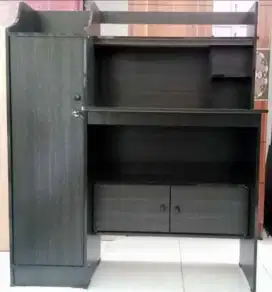 Meja Belajar MH MBS 006 Black Sonoma