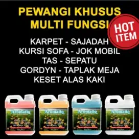 Pewangi Aromatiq serbaguna dan tahan lama