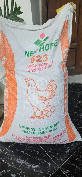 Pakan ayam petelur 623 new hope high protein